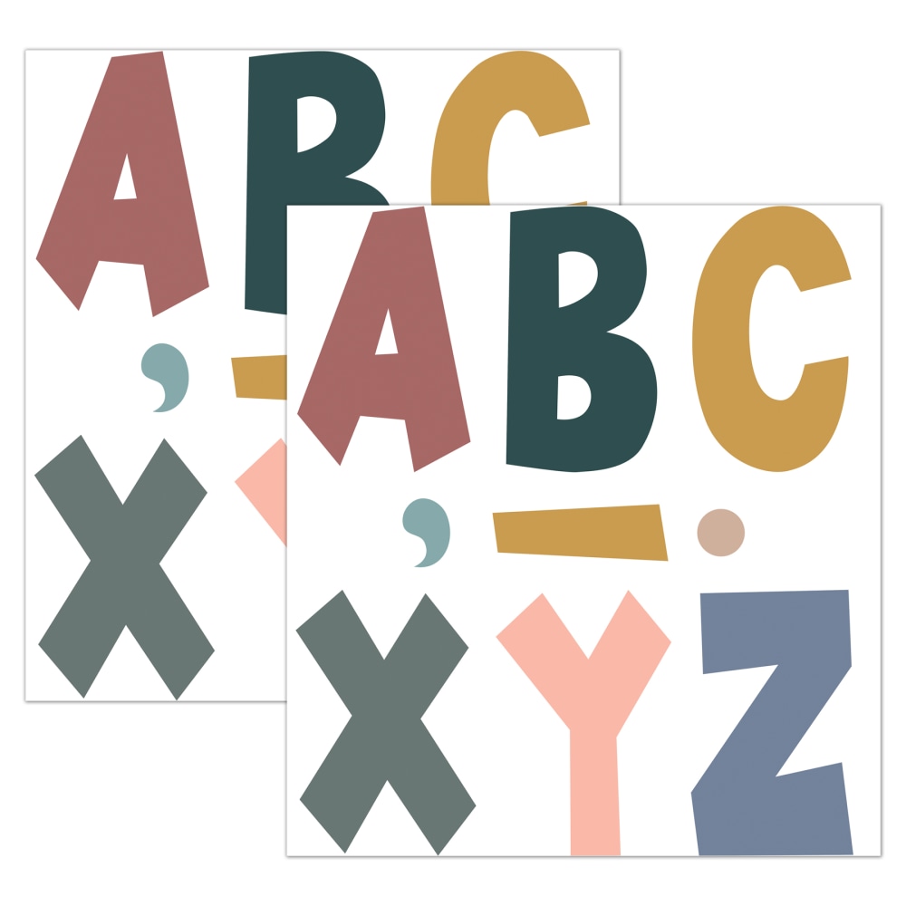 Teacher Created Resources Fun Font Letters, 7in, Wonderfully Wild, Pack Of 120 Letters, Set Of 2 Packs MPN:TCR70107-2