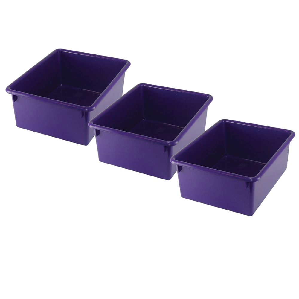 Romanoff Stowaway Letter Boxes, 5-1/4in x 10-1/2inW x 13-1/4inD, Purple, Pack Of 3 Boxes MPN:ROM16106-3