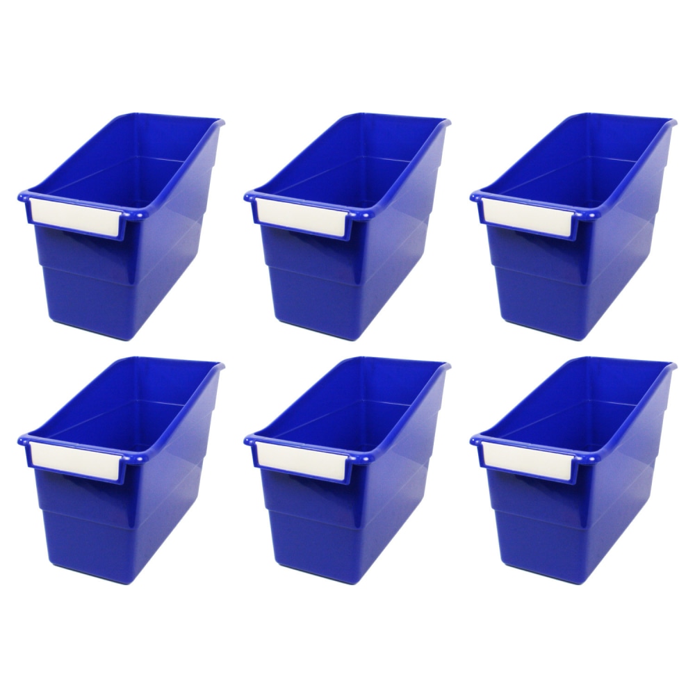 Romanoff Tattle Shelf File, Blue, Pack Of 6 MPN:ROM77204-6
