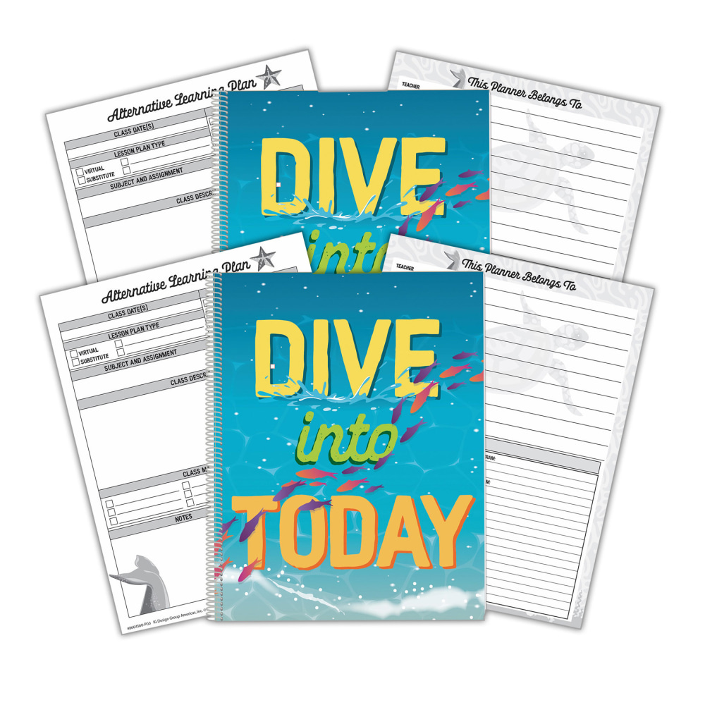 Eureka Seas the Day Lesson Plan & Record Books, Pack Of 2 MPN:EU-866456-2