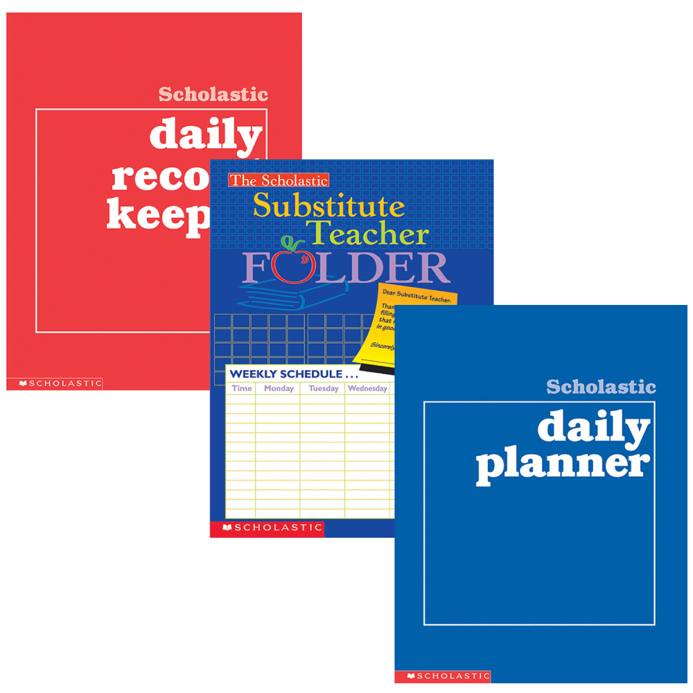 Scholastic Teacher Resources Planner & Record Keeper Bundle MPN:SC-PRKST1