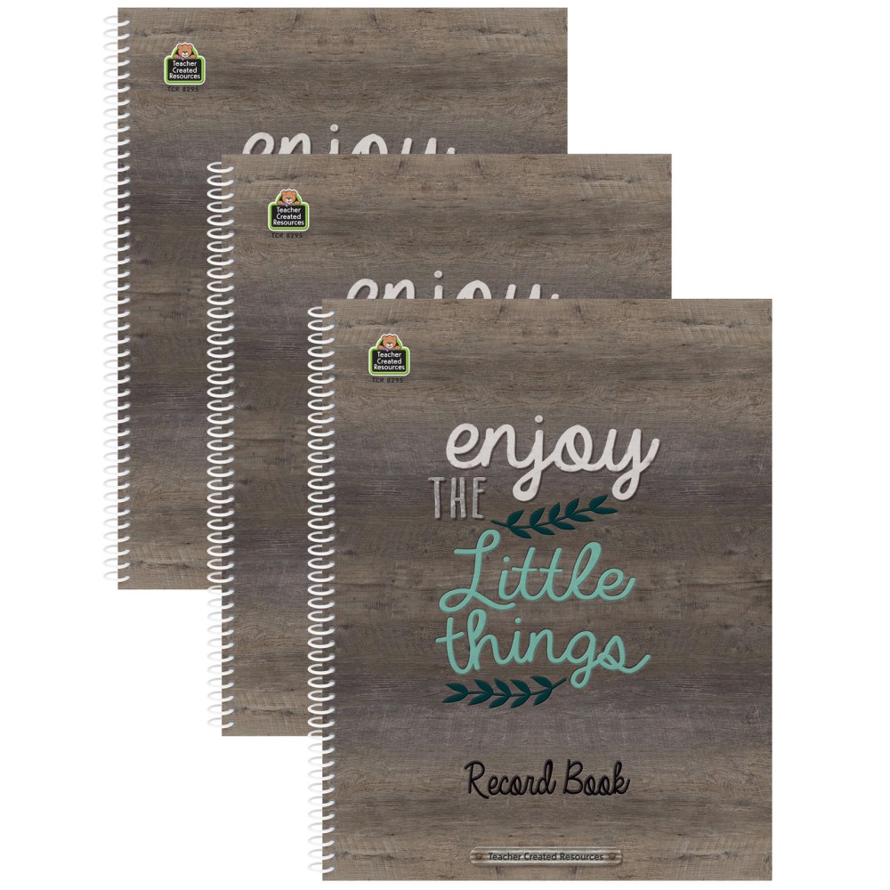 Teacher Created Resources Record Book, Home Sweet Classroom, Pack Of 3 MPN:TCR8295-3
