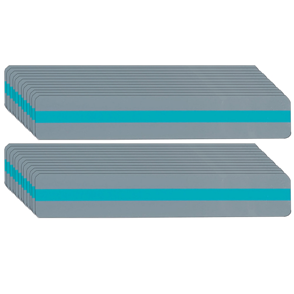 Ashley Sentence Strip Reading Guides, 1-1/4in x 7-1/4in, Medium Blue, Pack Of 24 Guides MPN:ASH10801-24