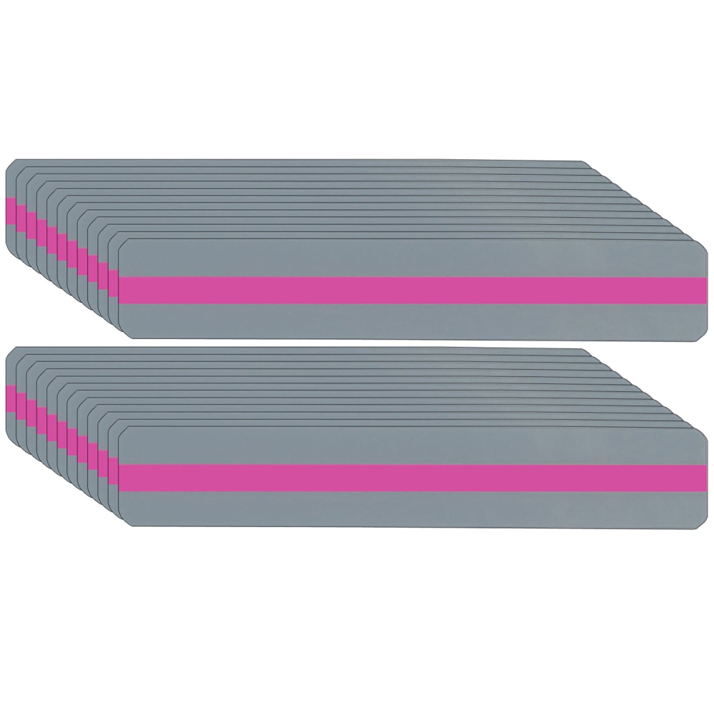 Ashley Productions Sentence Strip Reading Guide, 1-1/4in x 7-1/4in, Pink, Pack Of 24 Guides MPN:ASH10803-24