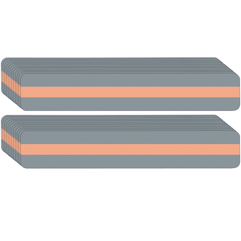 Ashley Productions Sentence Strip Reading Guide, 1-1/4in x 7-1/4in, Peach, Pack Of 24 Guides MPN:ASH10811-24