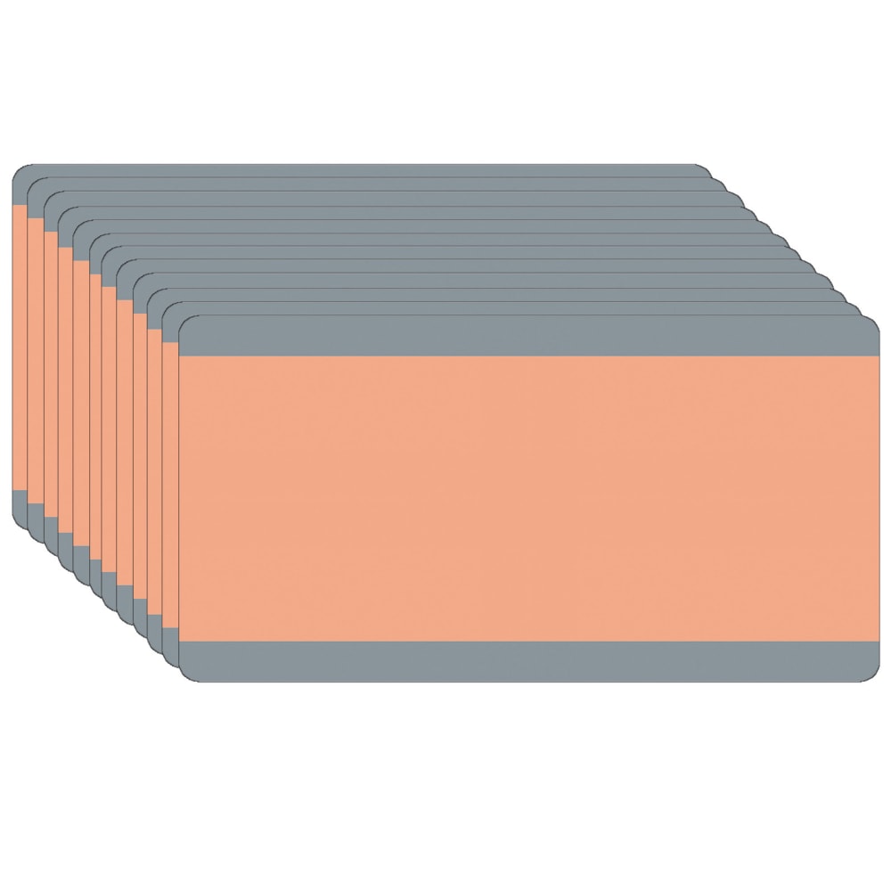 Ashley Productions Big Reading Guides, 3-3/4in x 7-1/4in, Peach, Pack Of 12 Guides MPN:ASH10817-12