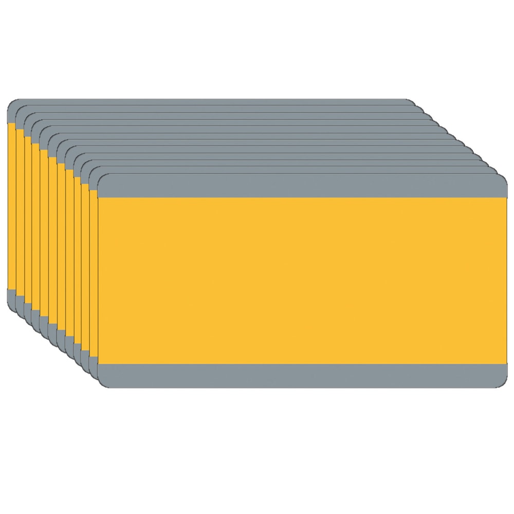 Ashley Productions Big Reading Guides, 3-3/4in x 7-1/4in, Goldenrod, Pack Of 12 Guides MPN:ASH10819-12
