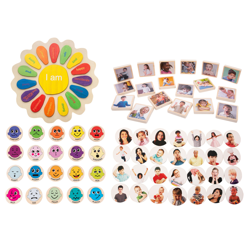 Learning Advantage Feelings and Emotions Kit, Multicolor, Pre-K, Set Of 95 Pieces MPN:CTUEMOTIONKIT