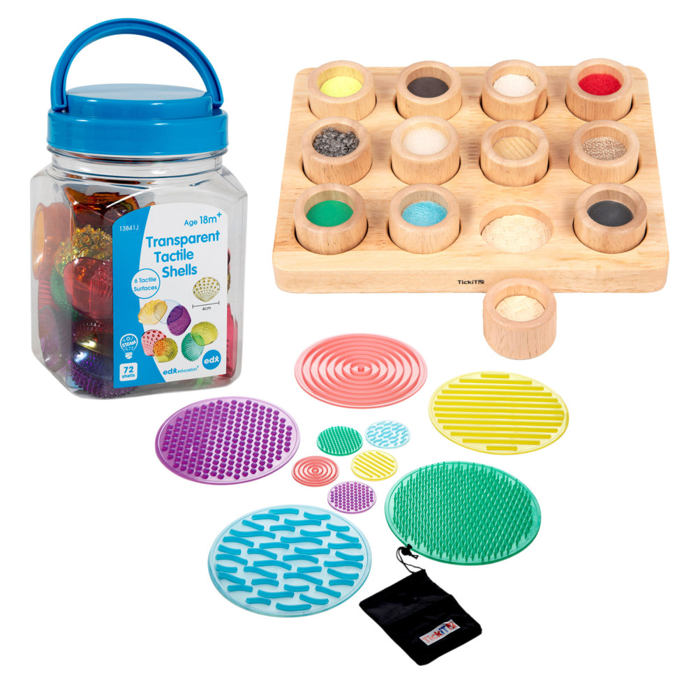 Learning Advantage Sensory Tactile Kit, Multicolor MPN:CTUTACTILEKIT