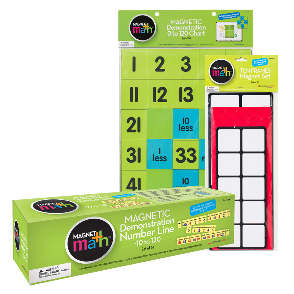 Dowling Magnets Math Demonstration Magnet Kit MPN:DO-MATHDEMO