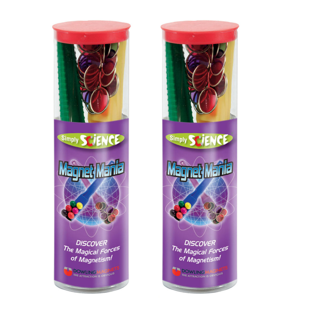 Dowling Magnets Magnet Mania Kits, Multicolor, Pack Of 2 Kits MPN:DO-SS75-2