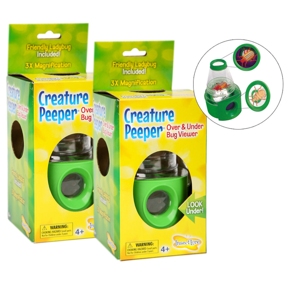 Insect Lore Creature Peeper Above-Below 3D View, Pack Of 2 MPN:ILP2770-2