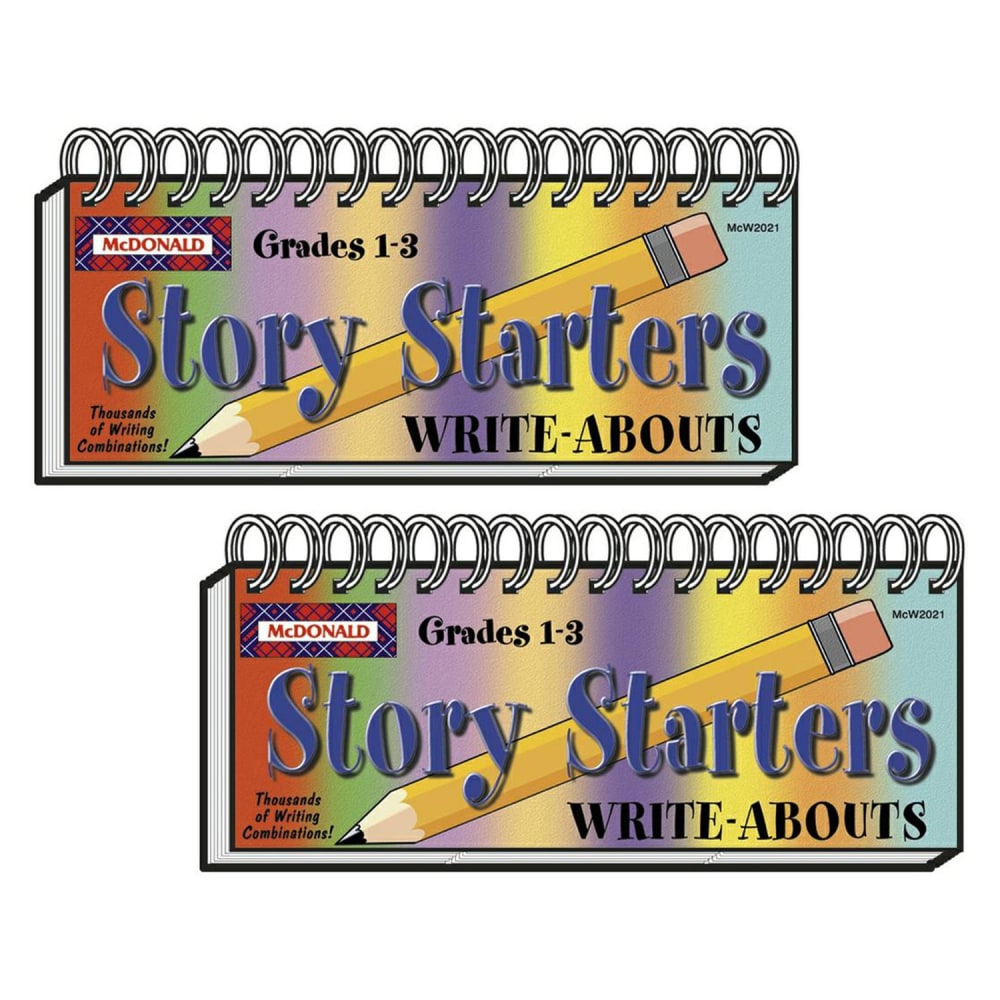 McDonald Publishing Write-Abouts Story Starters, Grades 1-3, Pack Of 2 Starters MPN:MC-W2021-2