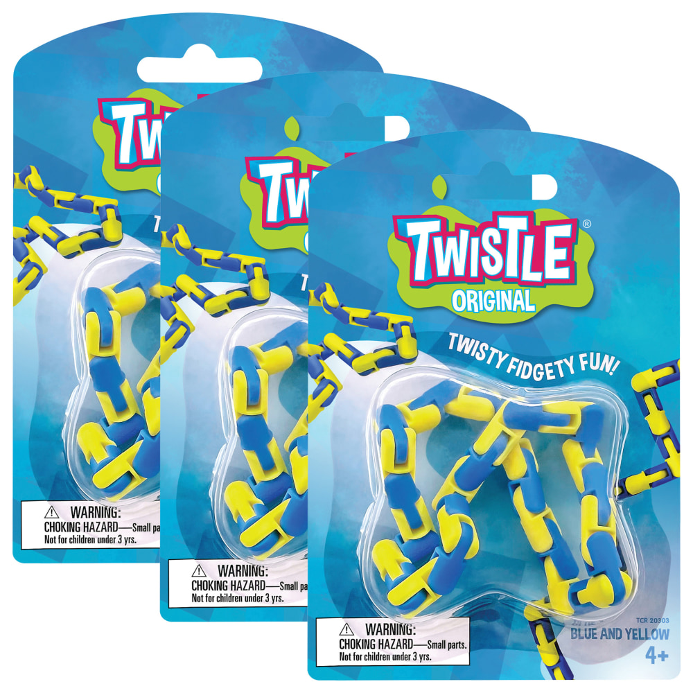 Teacher Created Resources Twistle Original, Blue & Yellow, Pack Of 3 MPN:TCR20303-3