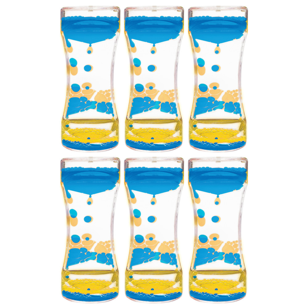 Teacher Created Resources Liquid Motion Bubbler, Blue & Yellow, Pack Of 6 MPN:TCR20965-6