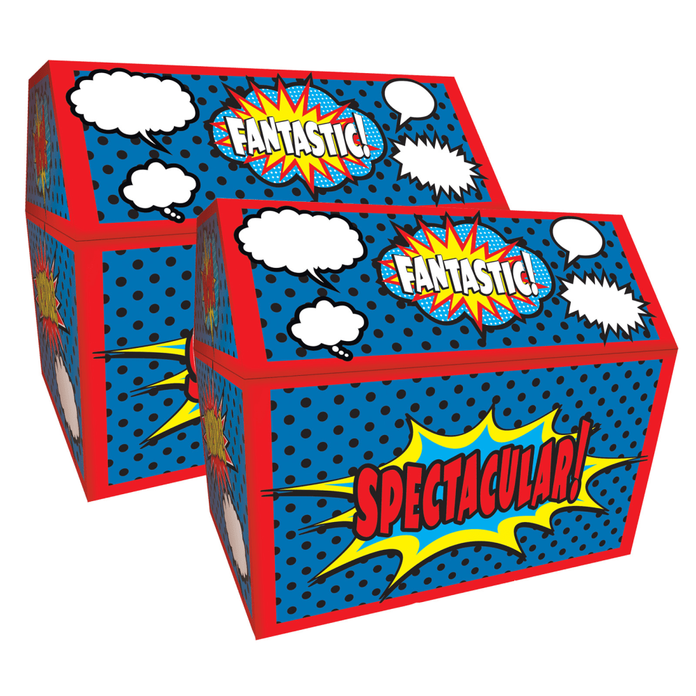 Teacher Created Resources Superhero Chest, Pack Of 2 MPN:TCR5160-2