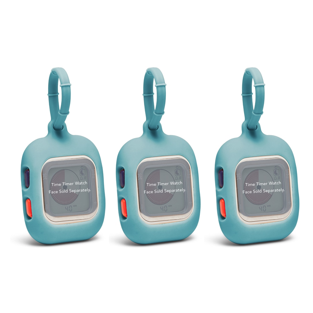 Time Timer Watch FOB Accessory, Caribbean Blue, Pack Of 3 Accessories MPN:TTMTTW8FOBW-3