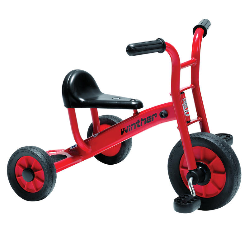 Winther Viking Tricycle, Small, 20 1/8inH x 17 3/4inW x 36 3/8inD, Red MPN:WIN450
