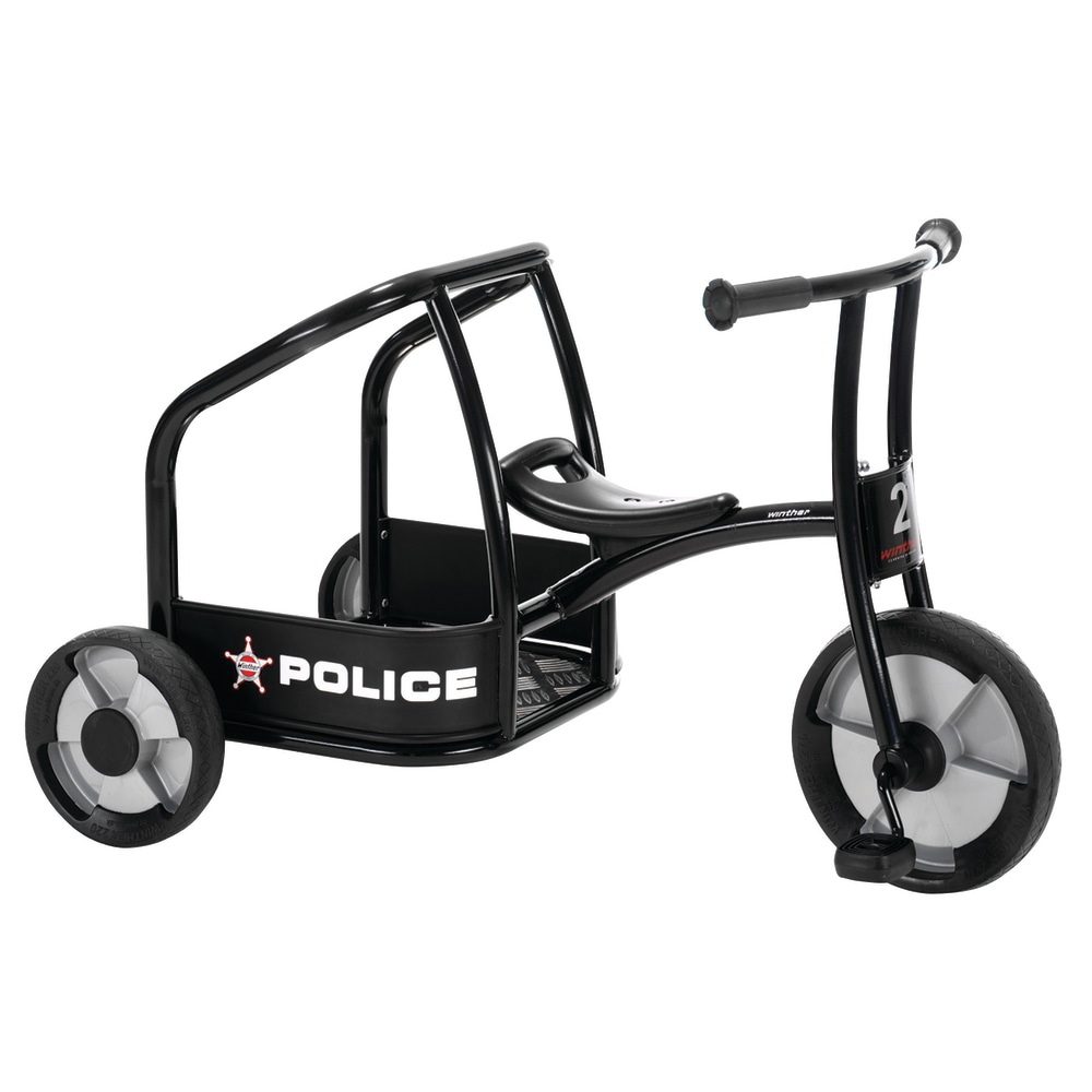 Winther Circleline Tricycle, 24 1/16inH x 23 1/4inW x 39 13/16inD, Black MPN:WIN562
