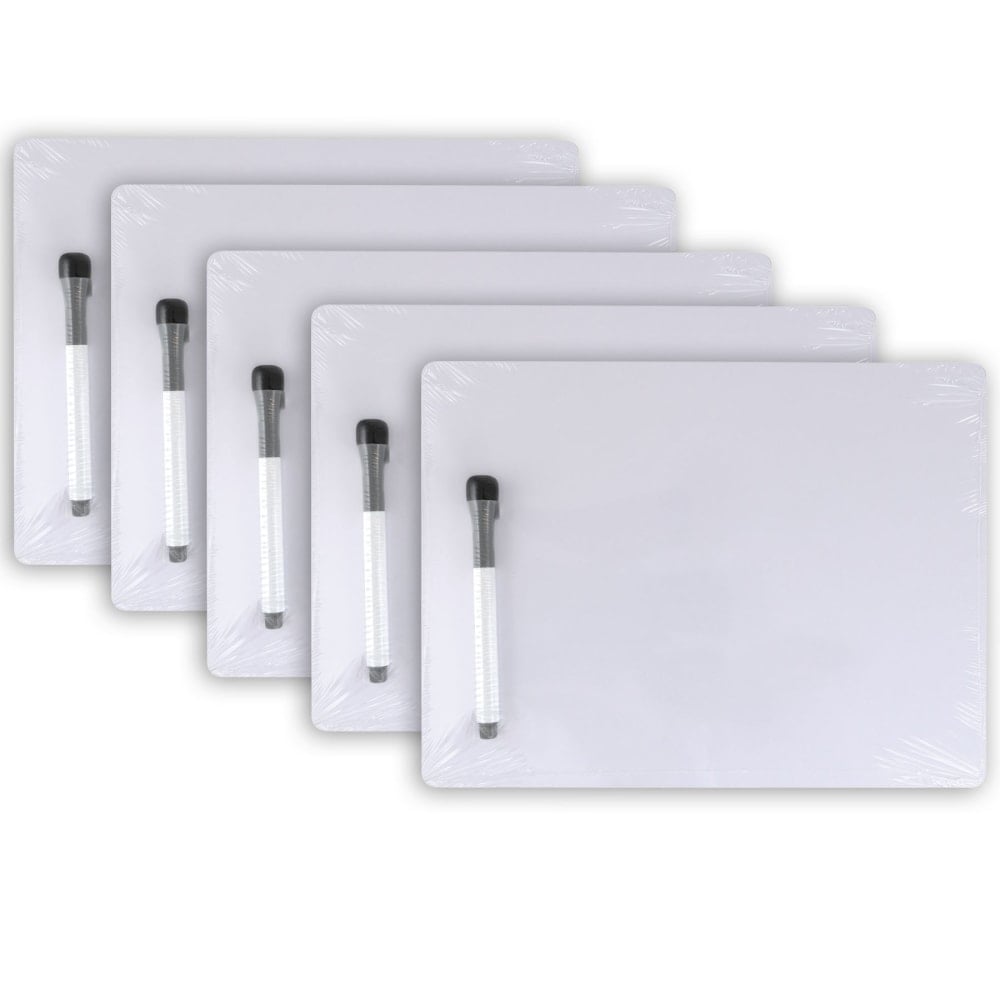 Pacon Dry-Erase Whiteboard Sets, 1-Sided, 8-15/16in