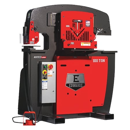 Ironworker, 460V AC, 23 A, 4 Stations MPN:ED9-IW100-3P460-A
