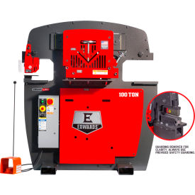 Edwards 100 Ton Ironworker 1 Phase 230 Volt PowerLink 10