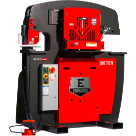 100 Ton Ironworker - 1 Phase 230V w/ Hydraulic Accessory Pack - Edwards ED9-IW100-1P230-A ED9-IW100-1P230-A
