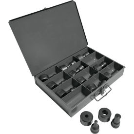 Edwards Round Punch & Die Set with Storage Case 12 Piece ED9-PD1210