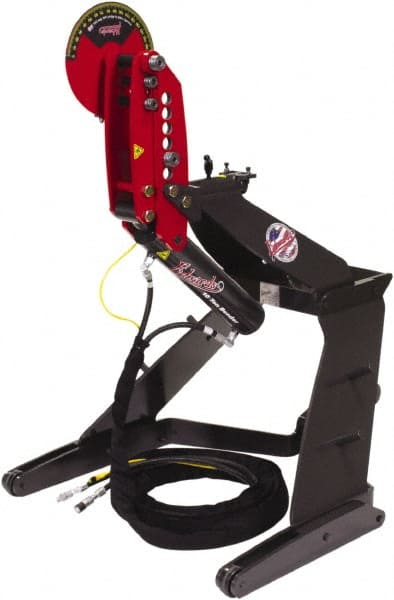 Pipe Bending Machines; Machine Type: Bender; Power Type: Hydraulic; Maximum Bending Angle: 180.00; Maximum Bending Angle: 180°; Maximum Pipe Size Capacity: 2 (Schedule 40) in; Square Tube Capacity: 2 in; Overall Height: 40.5 in; MPN:HAT1000