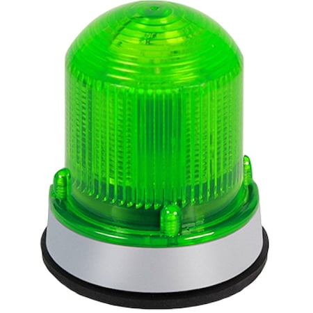 Warning Light, 120V AC, Not Applicable FPM, 3 1/4 in Dia. MPN:125LEDSG120A