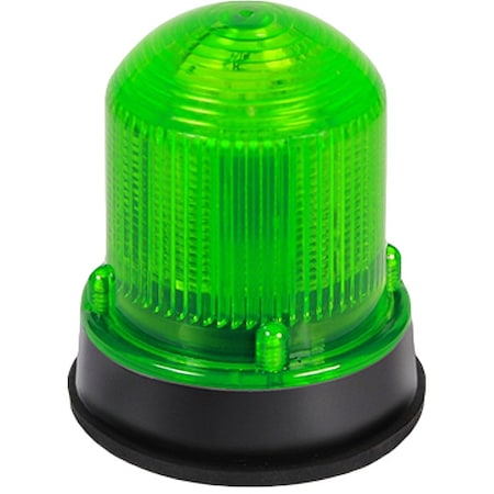 Warning Light, 120V AC, Not Applicable FPM, 3 1/4 in Dia. MPN:125LEDSG120AB