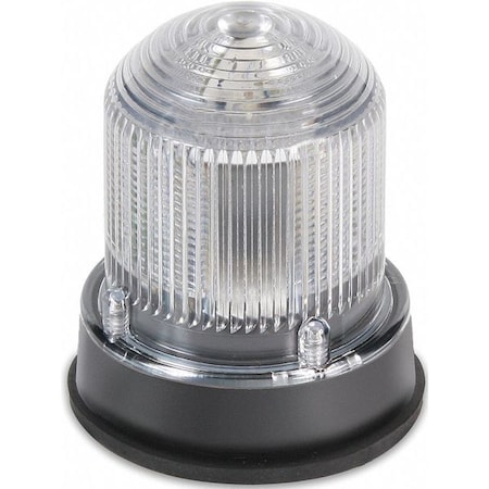 Warning Light, Amber, Green, Red, (6) LED, 24V DC, 65, 120, 240 FPM, 3 1/4 in Dia., Panel/Conduit MPN:125XBRiRGA24DB