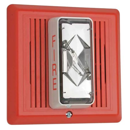 110 candela horn strobe wall mount MPN:2452THS-110-R