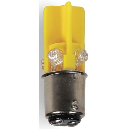 Compact LED Bulb, 24 V AC/DC, Amber, LED MPN:270LEDA24V