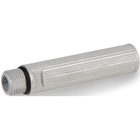 Threaded Extension Pole 100mm, Not Applicable, Gray, 1/2 in Dia., 3 15/16 in Height MPN:270TEP