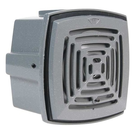 Weatherproof Vibrating Horn, 24VAC, Indoor/Outdoor, Surface Mount, .63 Amps, Continuous Sound MPN:876-G5