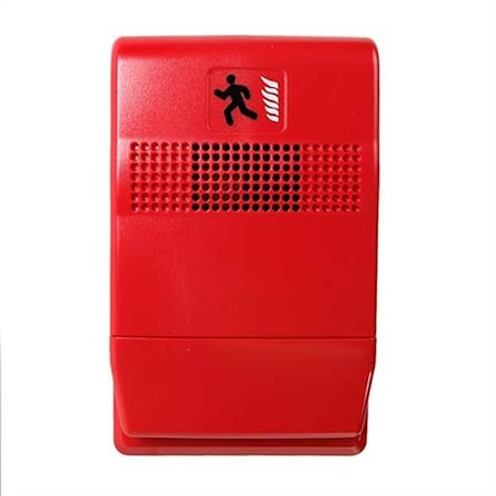 Chime, Red, H 27/32 x 4 1/2 In MPN:EG1R-C