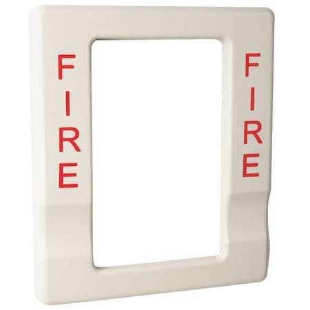 Trim, Marked Fire, Finish White MPN:EG1T-FIRE