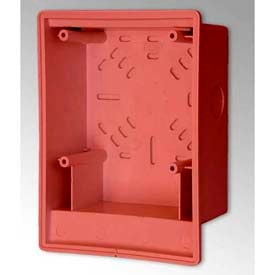 Edwards Signaling 2459-SMB-R Surface Box Red Indoor 2459-SMB-R