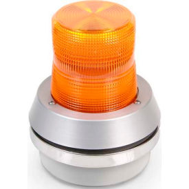 Edwards Signaling 51A-N5-40W Flashing Beacon With Horn Amber 120V AC 51A-N5-40W