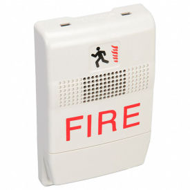 Edwards Signaling EG1F-P Genesis Horn White Marked Fire Steady Horn EG1F-P