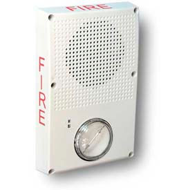 Edwards Signaling WG4WF-SVMHC Outdoor Speaker Strobe White Fire Ho Cd WG4WF-SVMHC