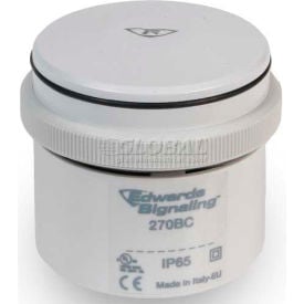 Edwards Signaling 270BC 70 Mm LED Stacklight Base And Top Cover Gray 270BC