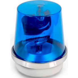 Edwards Signaling 52B-N5-40WH Rotating Beacon Blue 120V AC 52B-N5-40WH