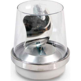 Edwards Signaling 52C-N5-40WH Rotating Beacon Clear 120V AC 52C-N5-40WH