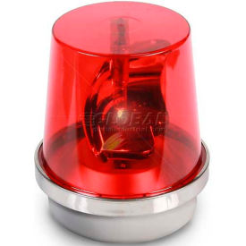 Edwards Signaling 52R-N5-40WH Rotating Beacon Red 120V AC 52R-N5-40WH