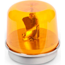 Edwards Signaling 58A-N5-100WH Rotating Beacon 100WH Amber 120V AC 58A-N5-100WH