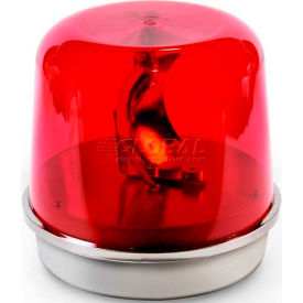 Edwards Signaling 58R-N5-100WH Rotating Beacon 100WH Red 120V AC 58R-N5-100WH