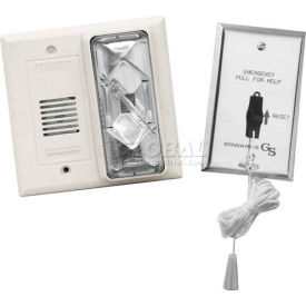 Edwards Signaling 7008B-N5 Call For Assistance Kit-7007b-N5 Buzzer/Strobe 6537 Pull Cord Station 7008B-N5
