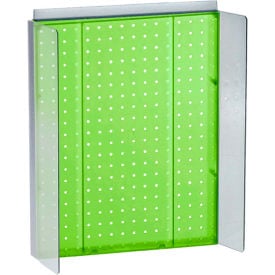 Global Approved 700357-GRE Pegboard Powerwing Display 16